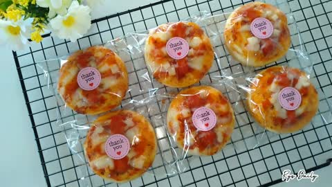 Mini Pizza Sausage Bread Measuring Spoons Without Oven