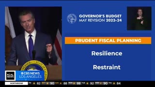 Gavin Newsom, who recently turned a $300 billion surplus into a $32 billion deficit👀