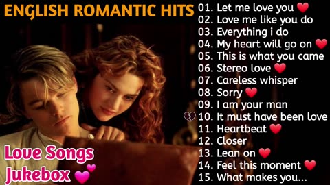 💕 ROMANTIC ENGLISH SONGS JUKEBOX __ EVERGREEN SONGS🎵