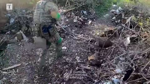 BodyCam footage of Ukrain Soilder