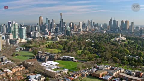 Melbourne City Cinematic Film by Drone [4K] 🇦🇺Melbourne Australia🇦🇺