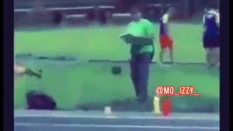 Must watch!! Shot put goes wrong