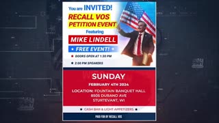 Mike Lindell Previews Recall VOS Petition Event | Free Event Featuring Mike Lindell