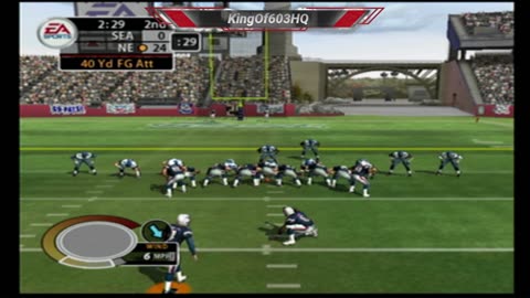 Madden NFL 2005 Franchise Year 1 Week 6 Seahawks At Patriots