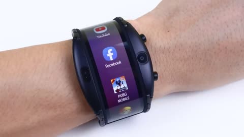 Future SmartWatch Phone Flexiable Display