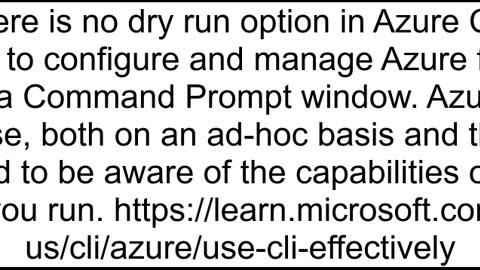 Is there a way to test AZ Cli scripts