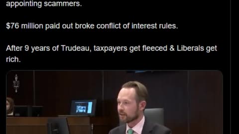 After 9 years of Trudeau, taxpayers get fleeced & Liberals get rich.