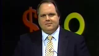 Rush Limbaugh's first TV interview from 1988