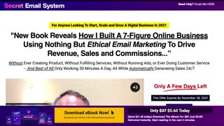 Secret Email System Review | How to Build An Email List by Matt Bacak