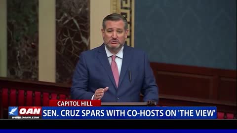 Sen. Cruz spars with co-hosts on The View