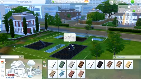 Building a Simple Huge house in the sims