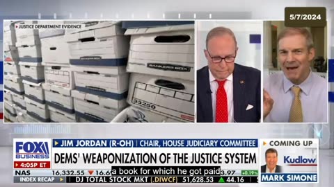 Larry Kudlow And Jim Jordan Talking About Jack Smith’s Mishandling Of Classified Documents~Jack Smith Is In Trouble He Committed The Crime Not Trump