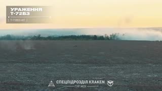 🚀🇺🇦 Ukraine Russia War | ATGM from Kraken Group Hits a Russian T-72B3 in Combat | RCF