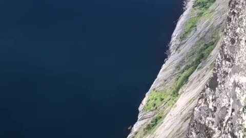The cliffs of Senja