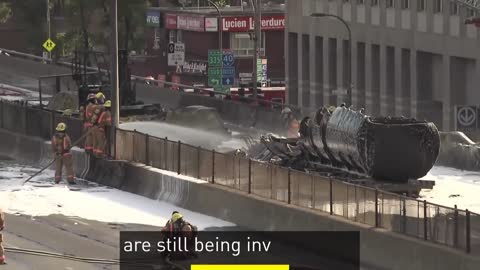 Montreal man attempts to save fellow truck driver from fire