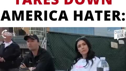 Charlie Kirk Takes Down America Hater