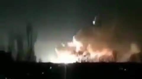 Huge Blast In Starokostyantyniv (Half Way Between Lviv And Kiev)