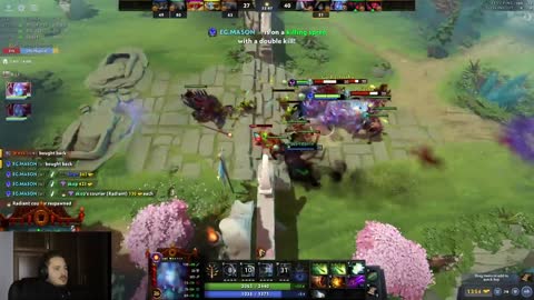 Epic save from arc warden dota2