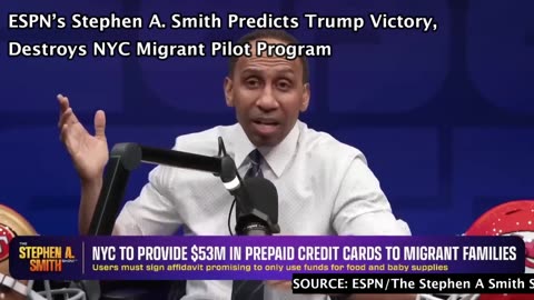 ESPN’s Stephen A. Smith Predicts Trump Victory, Destroys NYC Migrant Pilot Program