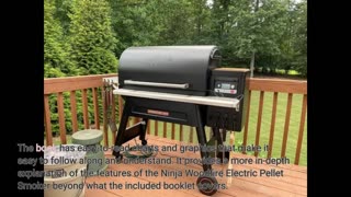 Customer Reviews: WOODFIRE: Discover the Ninja Woodfire Electric Pellet Smoker, a versatile out...