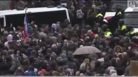 Amsterdam protest turns violent