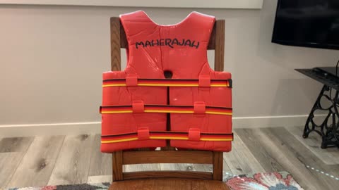 Water Ski Vest for chair back