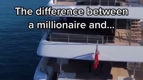 The difference between a millionaire and....