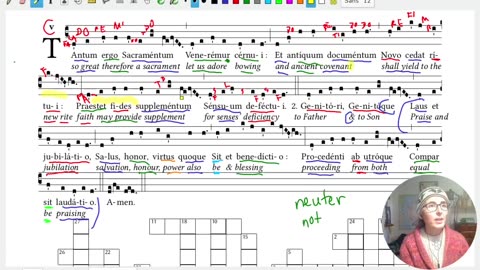 Weekly Chant Lesson: Tantum Ergo (Pange Lingua v5-6)