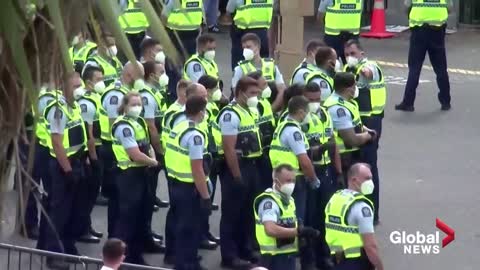 COVID-19: New Zealand police make arrests as anti-vaccine mandate protests enter 3rd day
