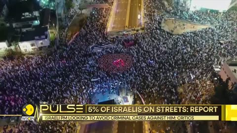 Israel: Massive Crowds Swarm Tel Aviv as Over 200,000 People Rally in the Streets | World News