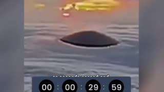 UFO outside airborne airliner OVER China