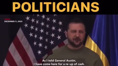 Zelensky of ukraine wants his damn money tax payers
