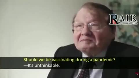 Luc Montagnier - Covid Vaccines Disastrous Error