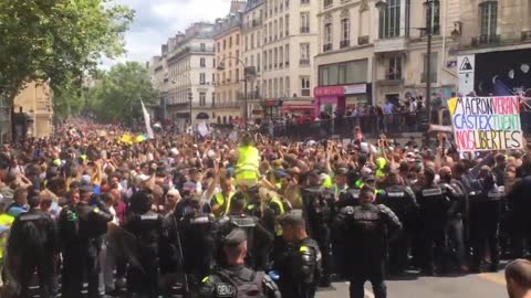 World wide rally 3.0 for Freedom in Paris France July 24, 2021