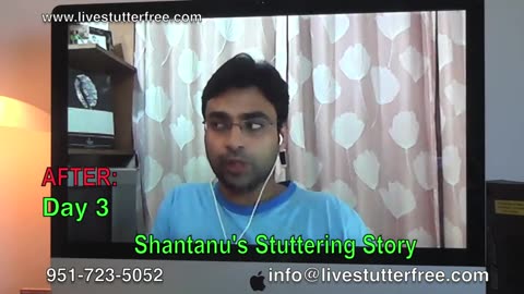 STUTTERING SOLVED! Live Stutter-Free Testimonial: Shantanu, 27, India