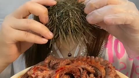 ASMR eating Spicy Seafood 🔥🔥🔥