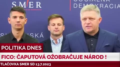 Robert Fico úplne bez servítky: ZUZANA ČAPUTOVÁ MÁ OŽOBRAČOVAŤ SLOVÁKOV! - TK SMER SD