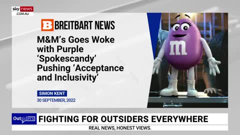 'No more for me': New 'woke' purple M&M promotes 'acceptance and inclusivity'