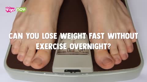 Lose Weight Quickly