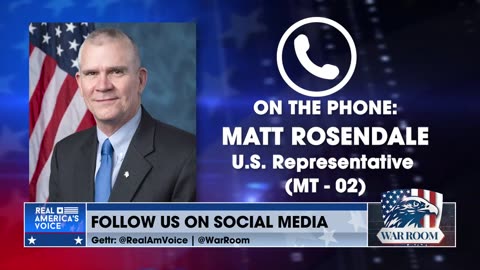 Rep. Rosendale: Montanans Thankful For The Reps. Working For Their Constituents And Not Themselves