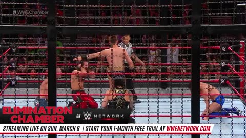 FULL MATCH - Men's Elimination Chamber Match: WWE Elimination Chamber 2018