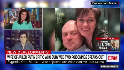 Wife of imprisoned Putin critic speaks out