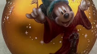 Disney Parks Sorcerer Mickey Mouse by Darren Wilson Limited Release Ornament #shorts