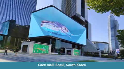 3D digital billboard all over the world