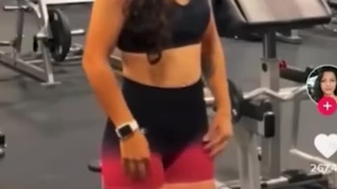 The WORST Gym Girl I've Ever Seen! #shorts