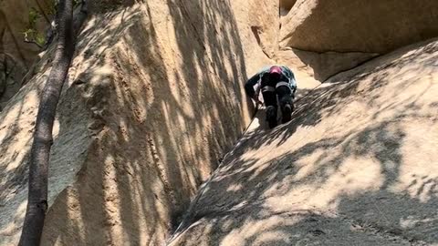 Traditional Climbing Route 5.9 Red Dot Video