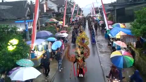 Indonesian Culture. Carnival Ngadirejo
