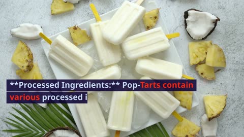 poptarts ingredients and health pros and cons
