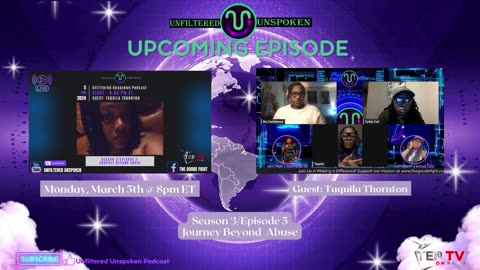 Snippet: Season 3/Episode 5 | Journey Beyond Abuse | Taquila Thornton
