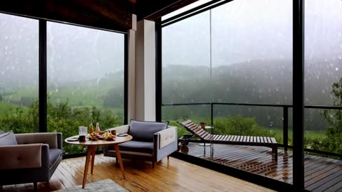 Rain And Thunder To Help Clear Your Mind, Relaxation, Peaceful Thoughts